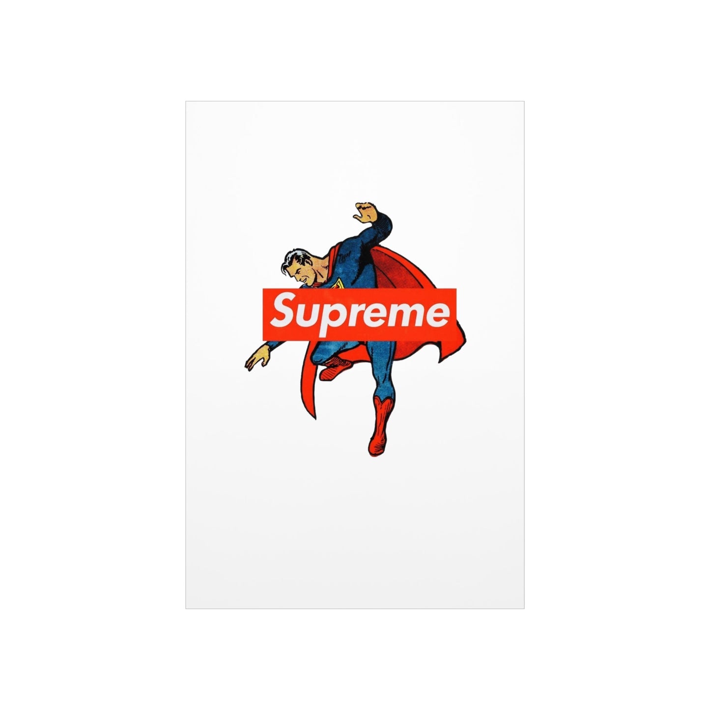 "Supreme Superman" 12″ x 18″ Matte