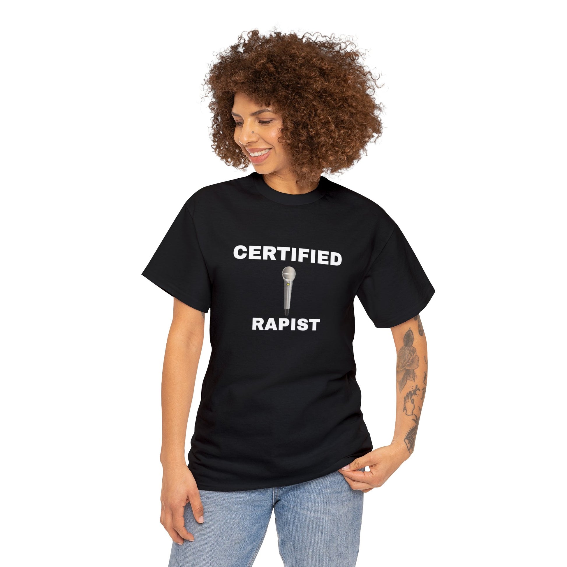 "Certified Rapist" Tee