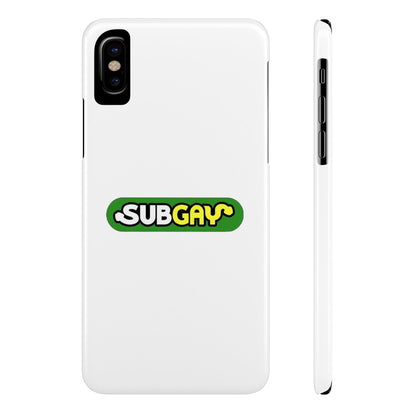 "SubGay" MagStrong Phone Cases iPhone X Slim