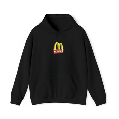 "Mcdick's" Sweatshirt Black