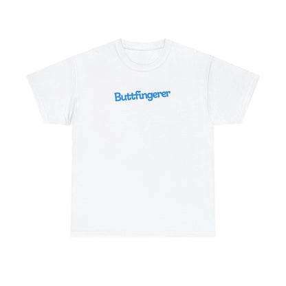 "ButtFingerer" Tee White
