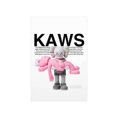 KAWS Family 20″ x 30″ Matte